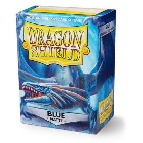 Dragon Shield / 100 protège-cartes standard Mat / Bleu