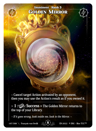 167 / 308 Golden Mirror - Uncommon