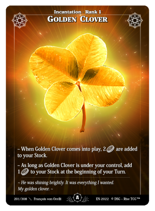 201 / 308 Golden Clover - Uncommon