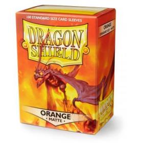 Dragon Shield / 100 protège-cartes standard Mat / Orange