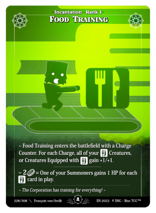 226 / 308 Food Training - Uncommon