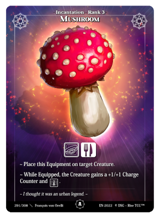 291 / 308 Mushroom - Common