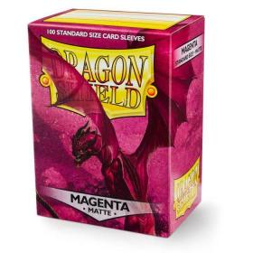 Dragon Shield / 100 protège-cartes standard Mat / Magenta