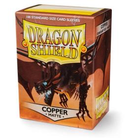 Dragon Shield / 100 protège-cartes standard Mat / Cuivre