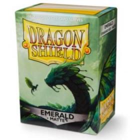 Dragon Shield / 100 protège-cartes standard Mat / Emeraude