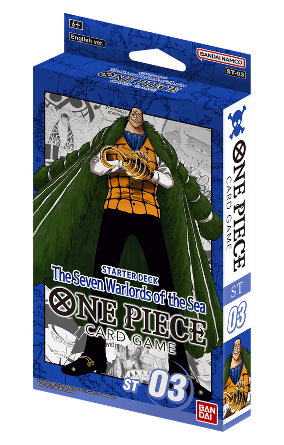 Deck One Piece CG - ANGLAIS - Starter Deck - ST-03 The Seven Warlords of the Sea