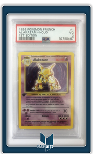 Carte gradée : Alakazam / Français / Set de base 1 / PSA 3