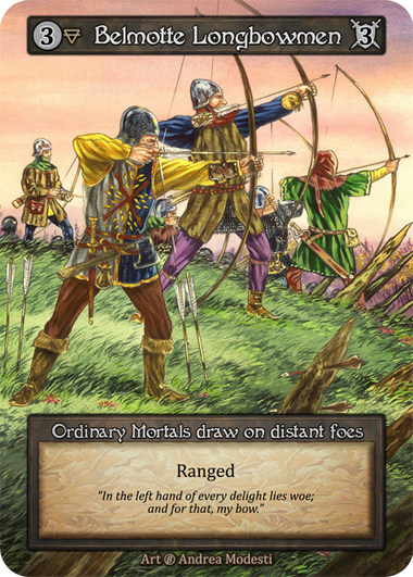 034 / 402 – Beta - Belmotte Longbowmen