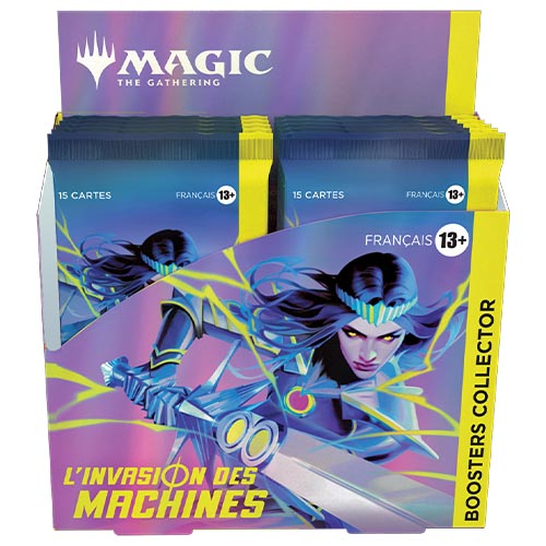 Display 12 Collector Boosters - ANGLAIS - L'Invasion des Machines