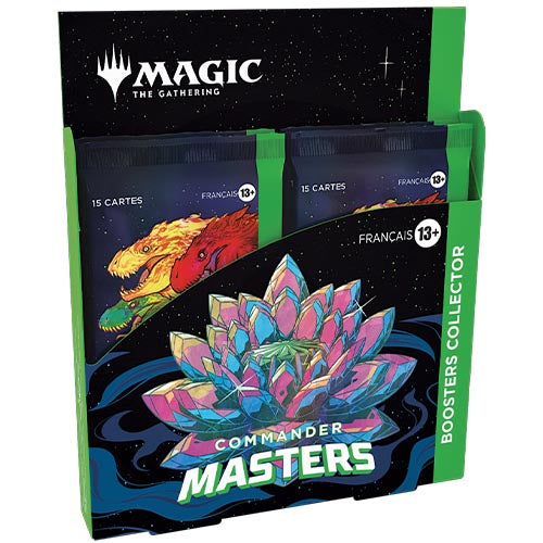 Display 4 Collector Boosters - FRANCAIS - Commander Masters