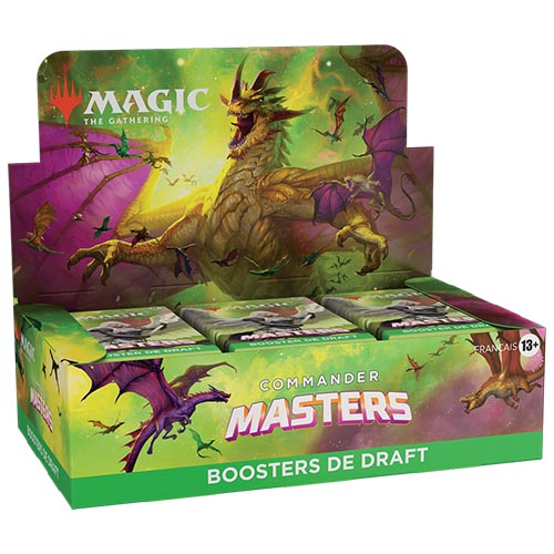 Display 24 Draft Boosters - FRANCAIS - Commander Masters