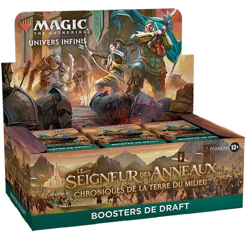 Display 36 Draft Boosters - ANGLAIS - Univers Infinis : Le Seigneur des Anneaux : Chroniques de la Terre du Milieu