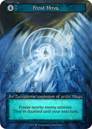 132 / 402 – Beta - Frost Nova