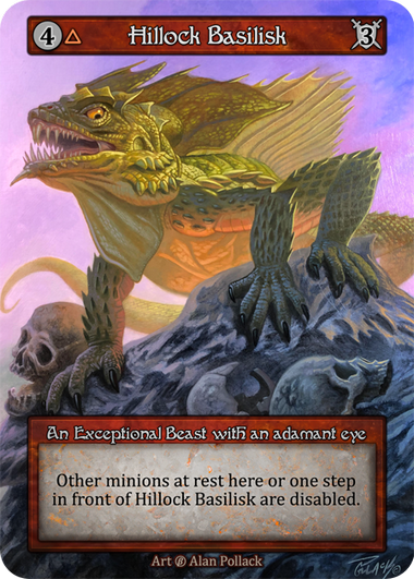 157 / 402 – Beta - Hillock Basilisk