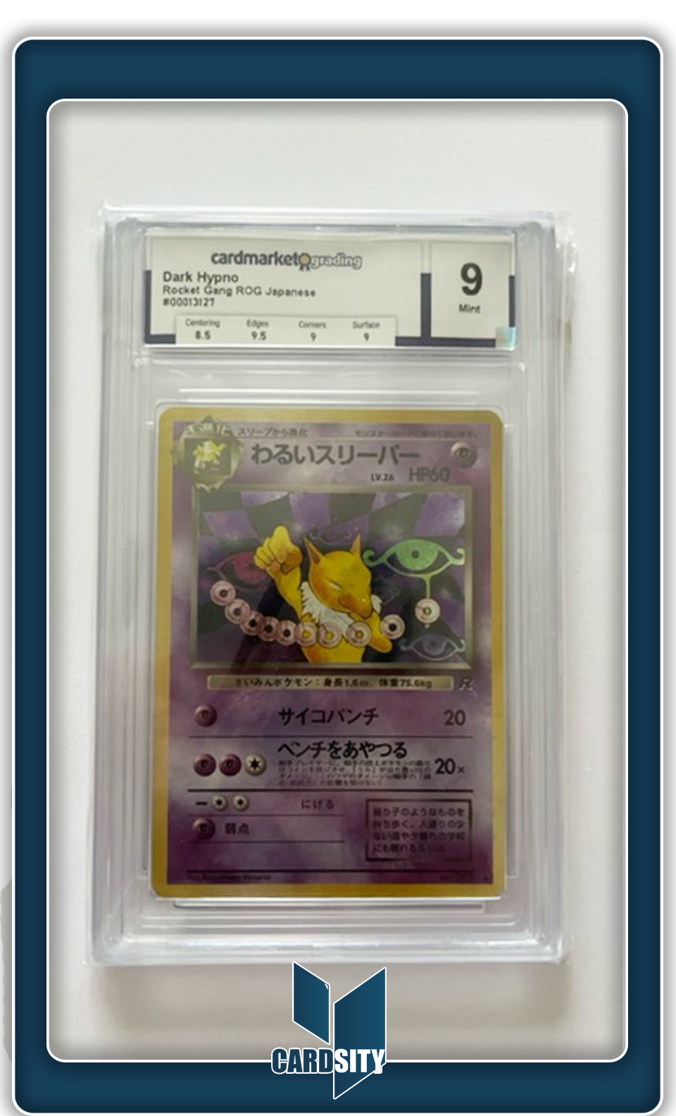 japanese dark hypno pokemon card Carte gradée : Dark Hypno / Japonais / Rocket Gang / Cardmarket 9 – CARDSITY