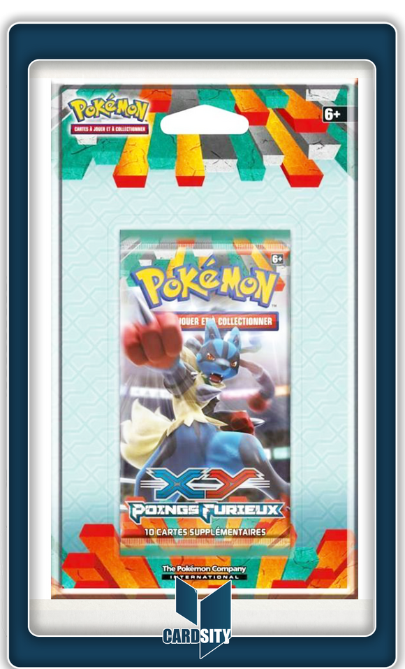 Blister / Booster illustration Lucario / XY Poings Furieux / Français