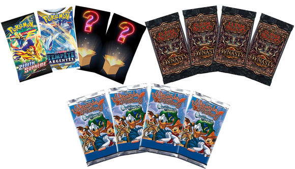 BOXBREAK Multiple / Pack Pokémon / Pack Flesh&Blood / Pack Wizard of Mickey / OUVERT EN LIVE le 06/03/2023 à 20H