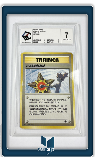 Carte gradée : Misty's Tears / Japonais / Leaders' Stadium / CCC 7 –  CARDSITY